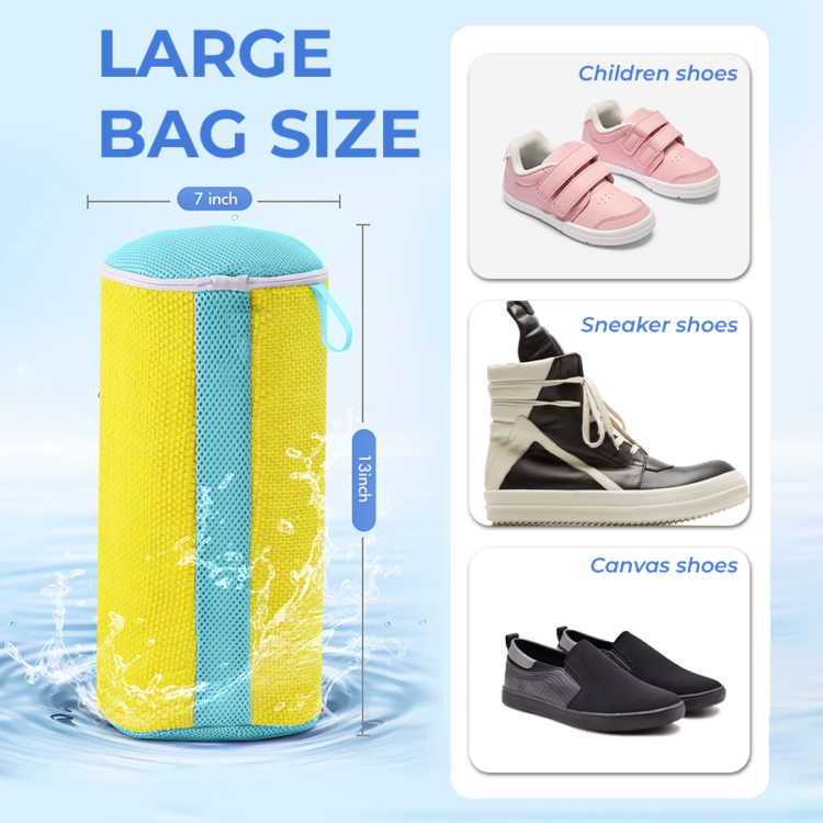 🔥Last Day 50% OFF🔥 360° Padded Shoe Washing Bag – Clean, Protect alt=