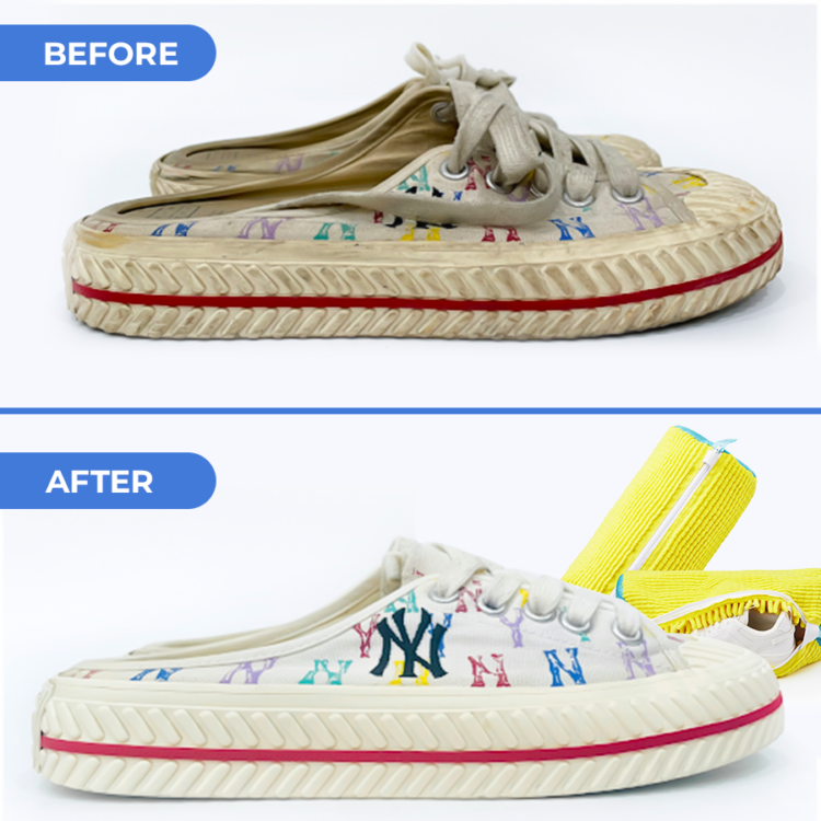 🔥Last Day 50% OFF🔥 360° Padded Shoe Washing Bag – Clean, Protect alt=