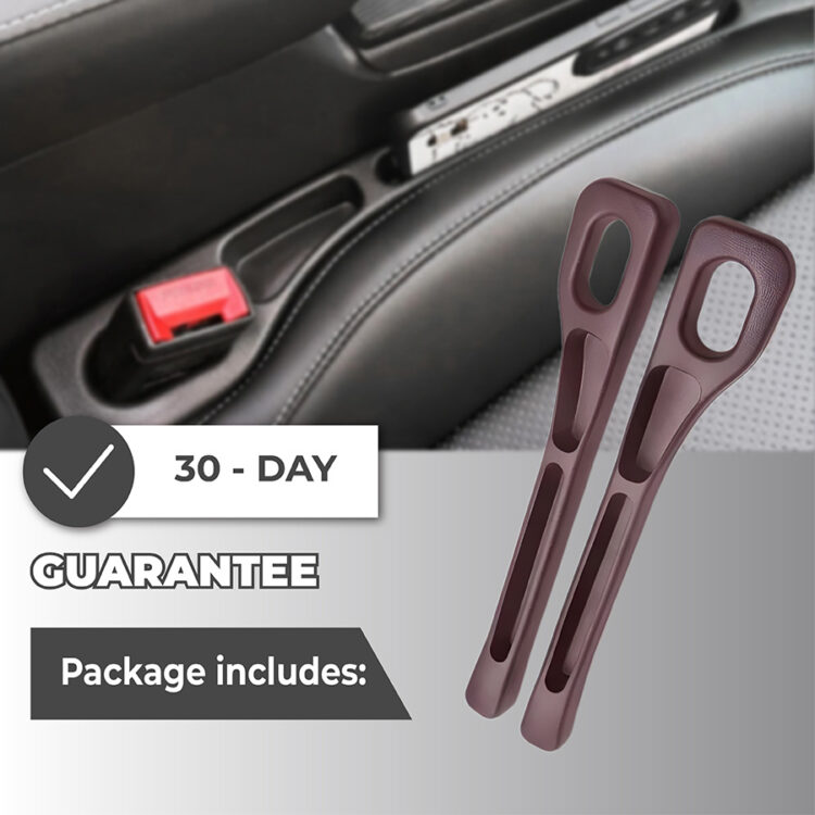 🔥Last Day 50% OFF🔥 Universal Car Seat Gap Filler Strip – Anti-Drop Pad with Seatbelt Slot