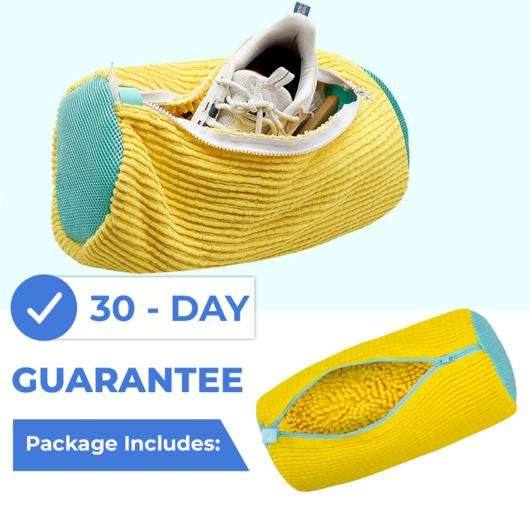 🔥Last Day 50% OFF🔥 360° Padded Shoe Washing Bag – Clean, Protect alt=
