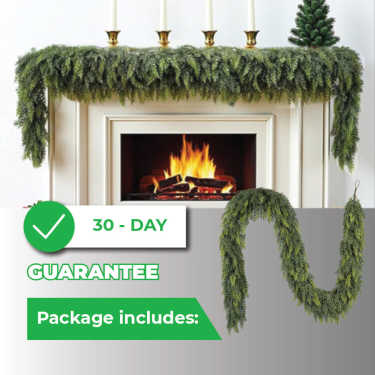 🎄Christmas Sale 50% OFF⛄️ Premium Artificial Cedar Garland (6 FT / 1.8 M)